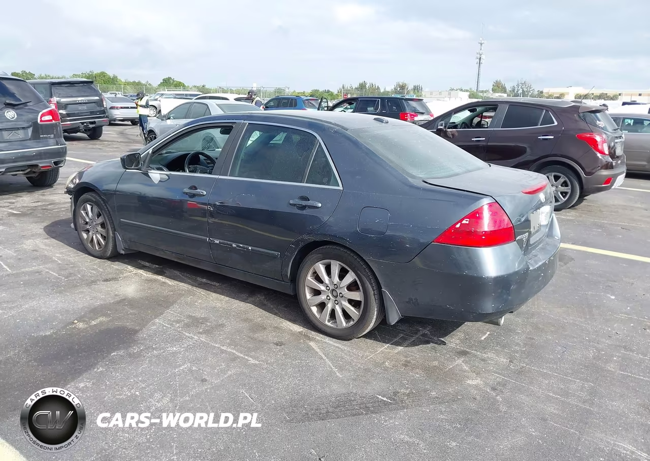 2007 Honda Accord 3.0 Ex VIN:1HGCM66537A012334 - 3