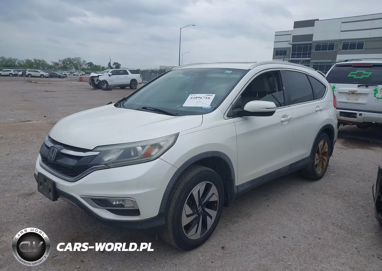 2015 Honda Cr-V Touring VIN:5J6RM3H96FL025390 - 2