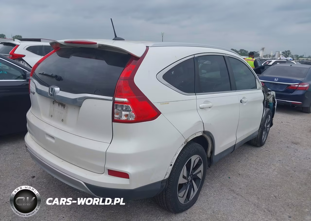 2015 Honda Cr-V Touring VIN:5J6RM3H96FL025390 - 4