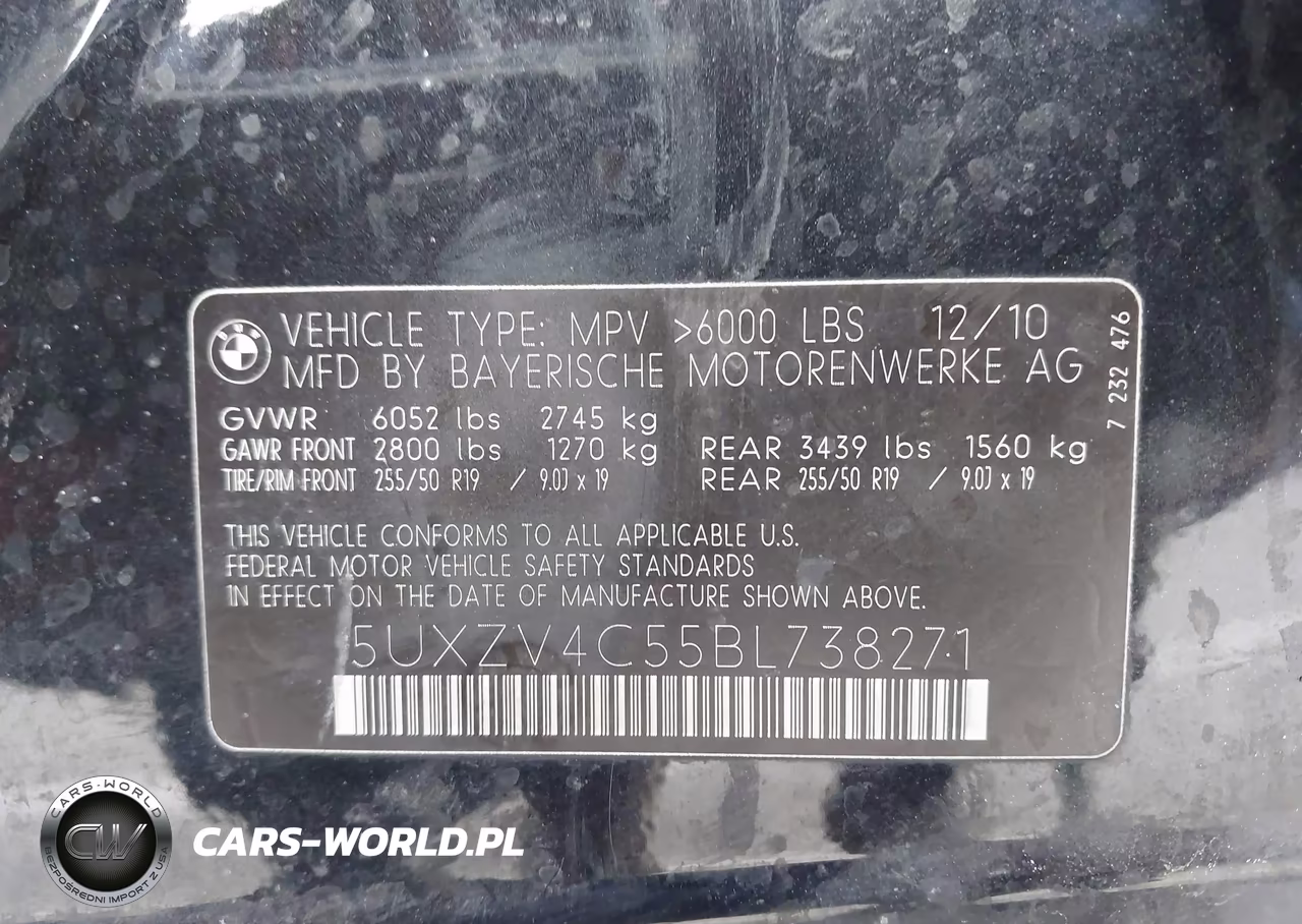 2011 BMW X5 xDrive35I-xDrive35I Premium-xDrive35I Sport Activity VIN:5UXZV4C55BL738271 - 9
