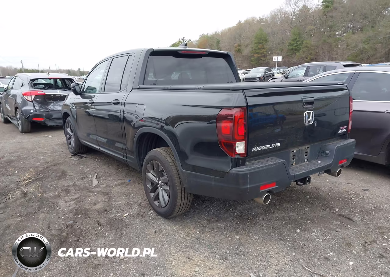 2021 Honda Ridgeline Awd Sport VIN:5FPYK3F16MB025661 - 3