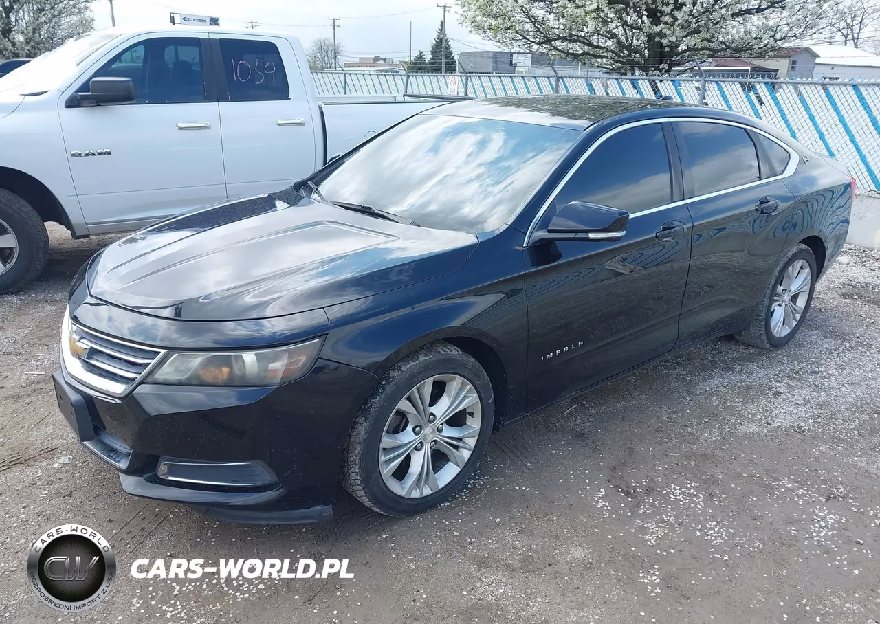 2014 Chevrolet Impala 2Lt VIN:2G1125S31E9128854 - 2