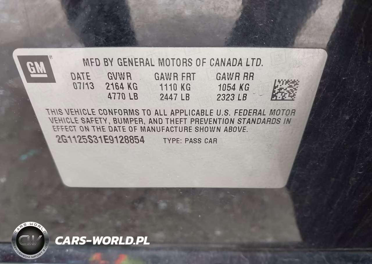 2014 Chevrolet Impala 2Lt VIN:2G1125S31E9128854 - 9