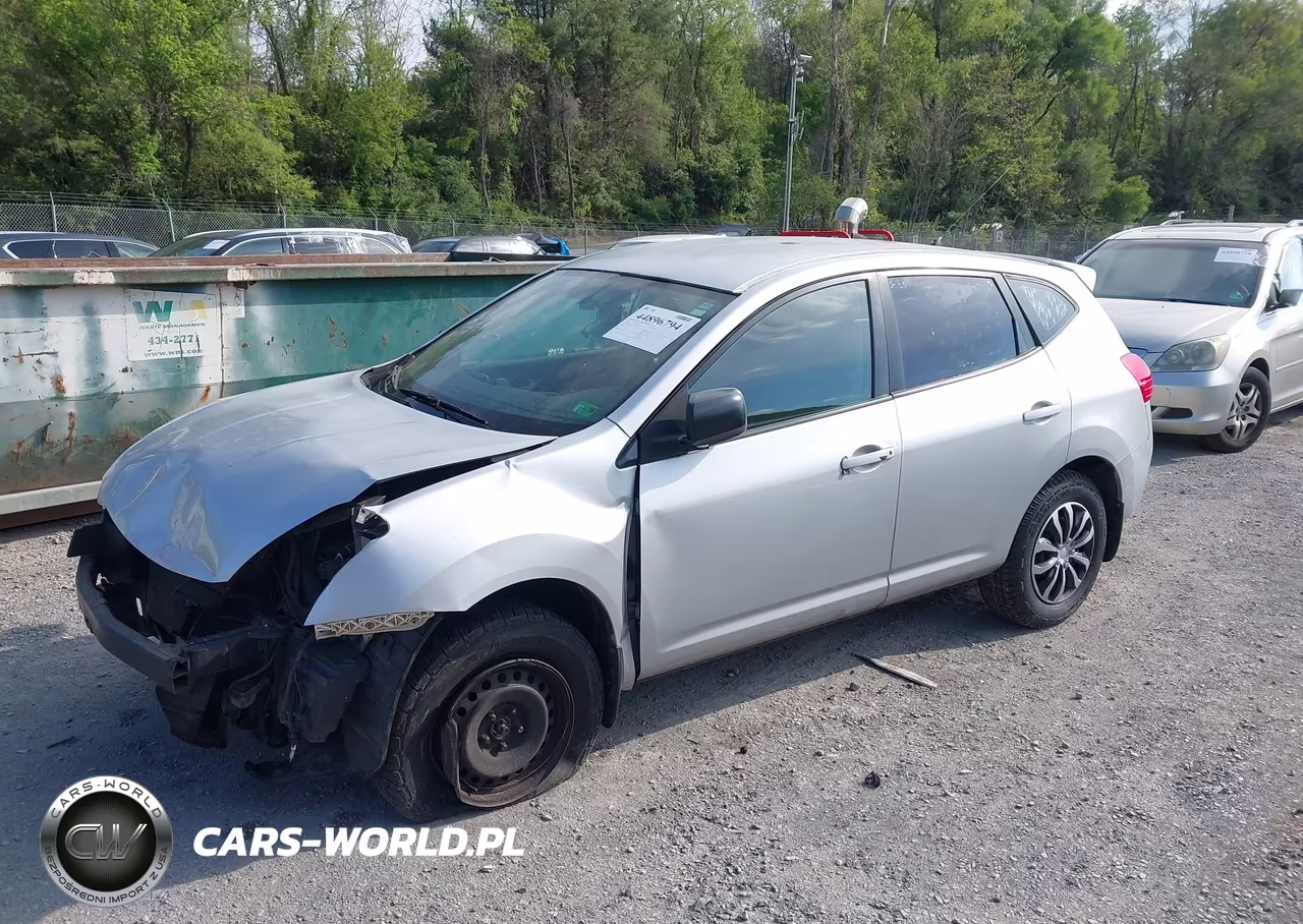 2009 Nissan Rogue S VIN:JN8AS58TX9W055192 - 2