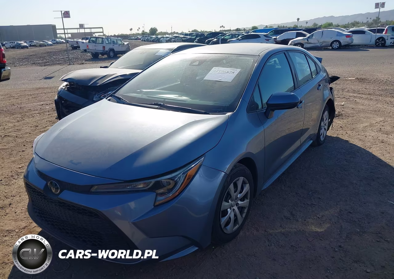 2022 Toyota Corolla Le VIN:5YFEPMAE3NP320395 - 2