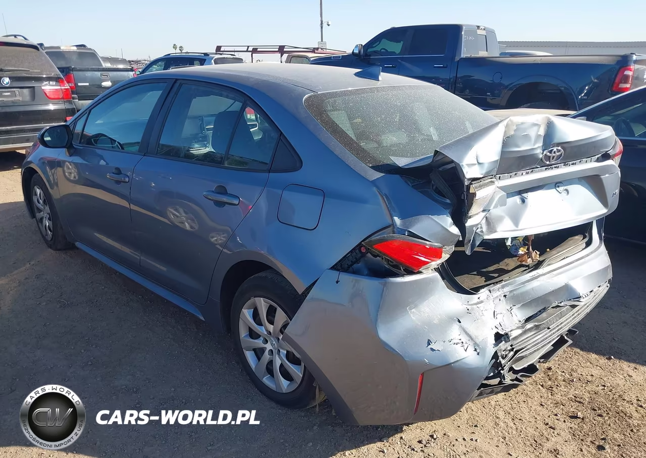 2022 Toyota Corolla Le VIN:5YFEPMAE3NP320395 - 3