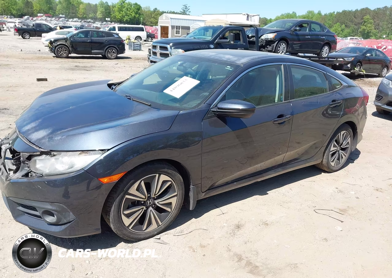 2017 Honda Civic Ex-T VIN:2HGFC1F37HH631300 - 2