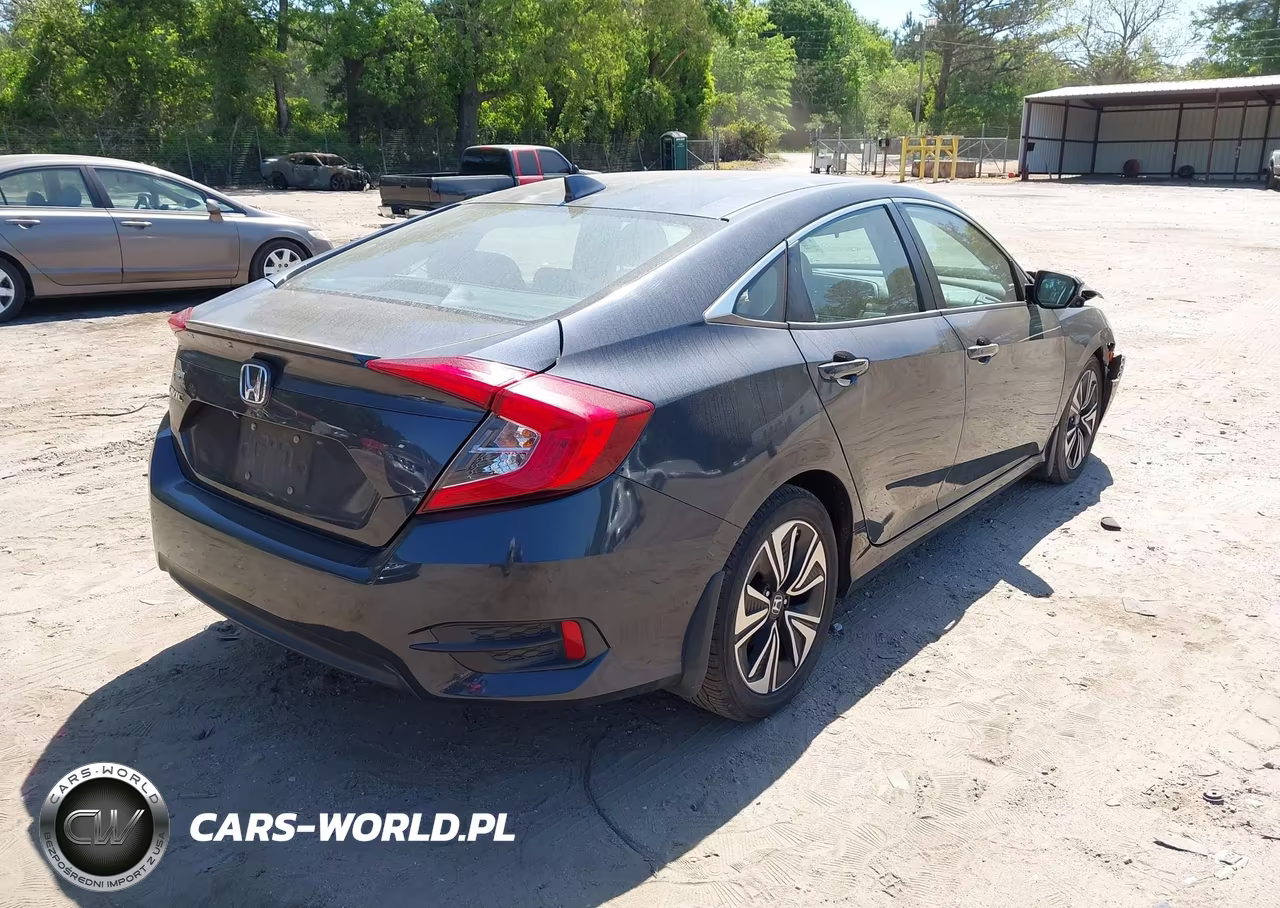2017 Honda Civic Ex-T VIN:2HGFC1F37HH631300 - 4