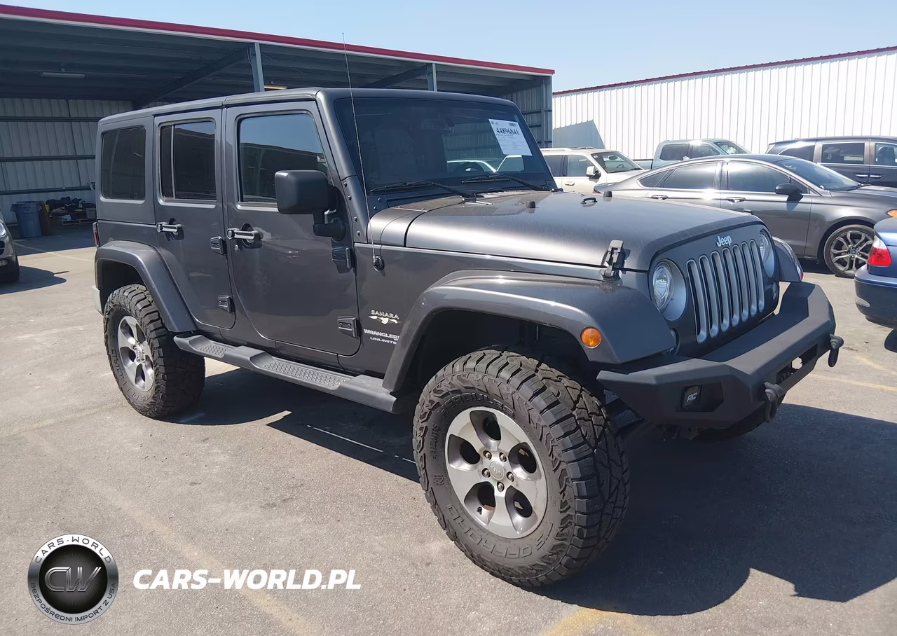 2018 Jeep Wrangler Jk Unlimited Sahara 4X4