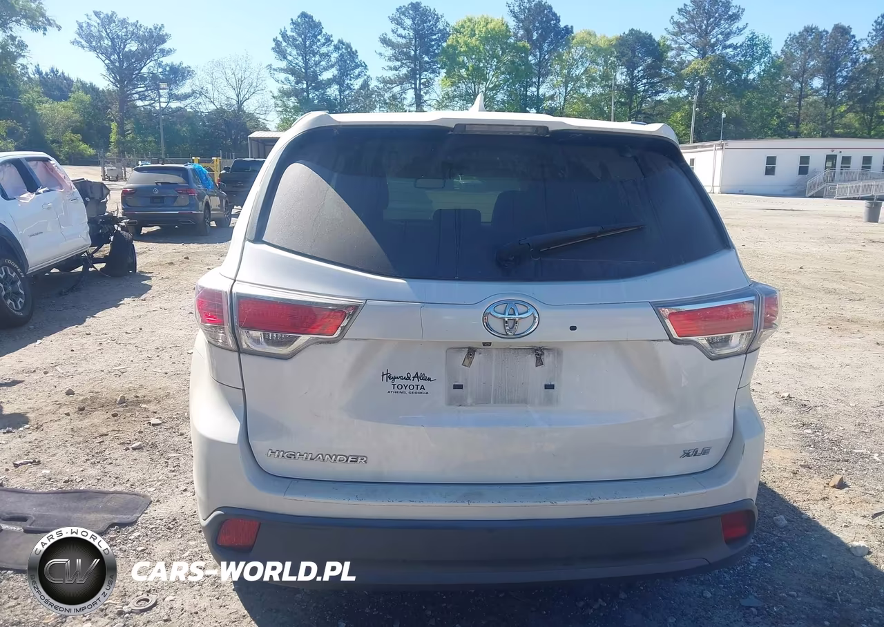 2016 Toyota Highlander Xle V6 VIN:5TDKKRFH2GS175457 - 17