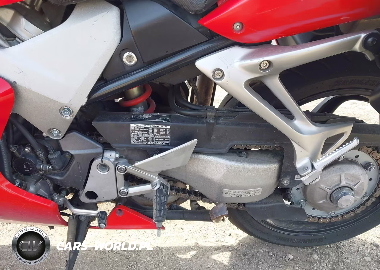 2003 Honda Vfr800 VIN:JH2RC46103M500508 - 9