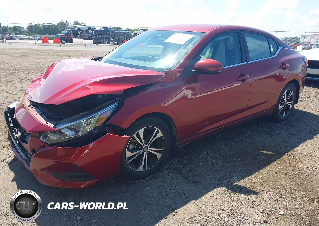 2020 Nissan Sentra Sv Xtronic Cvt VIN:3N1AB8CV6LY307593 - 2
