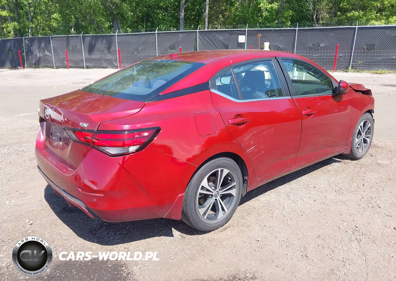 2020 Nissan Sentra Sv Xtronic Cvt VIN:3N1AB8CV6LY307593 - 4