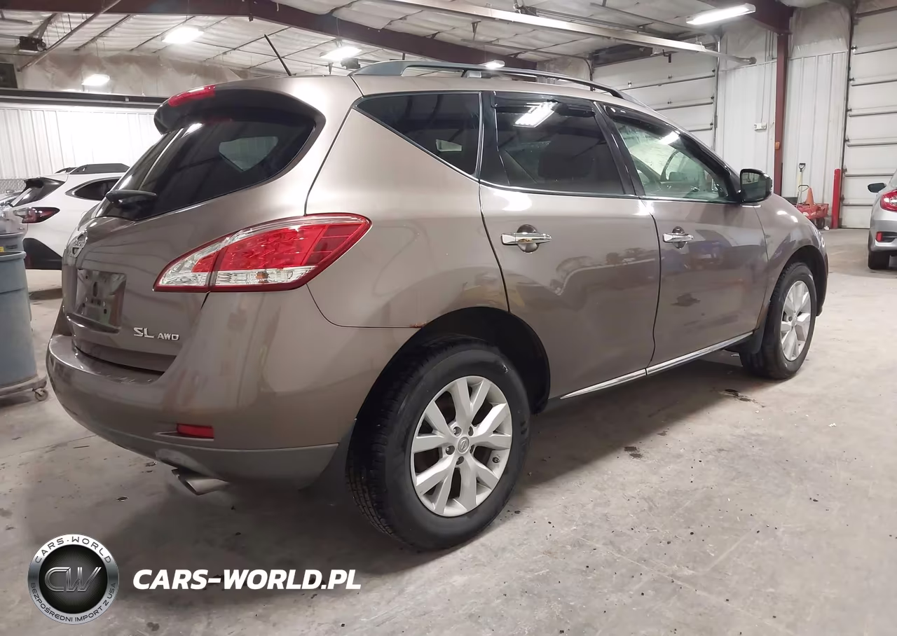 2013 Nissan Murano Sl VIN:JN8AZ1MW8DW310354 - 4