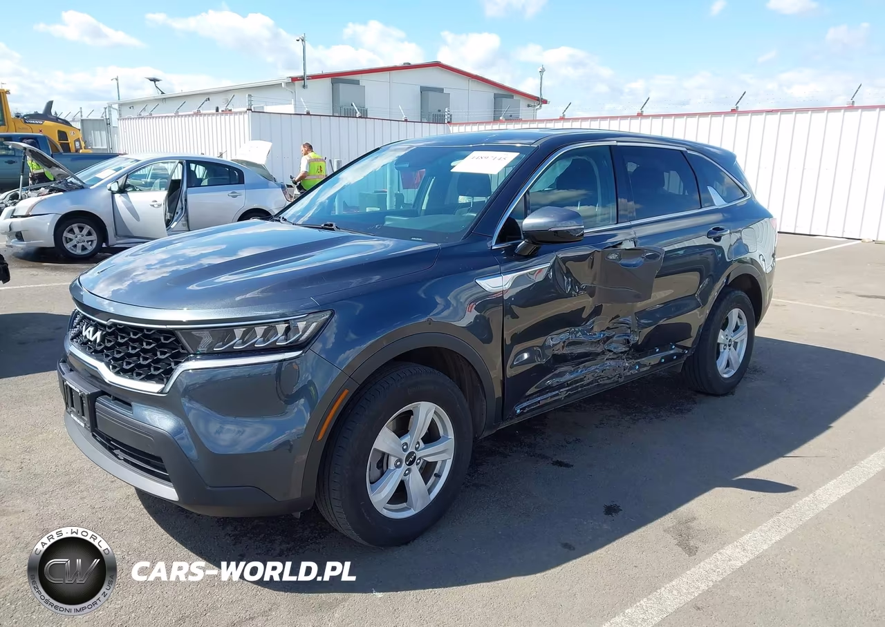 2022 Kia Sorento Lx VIN:5XYRGDLC7NG091690 - 2