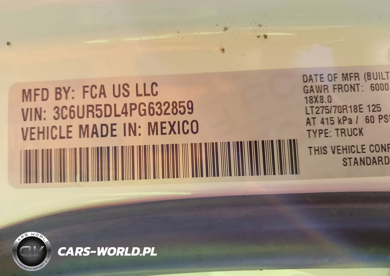 2023 Ram 2500 Big Horn 4X4 6'4 Box VIN:3C6UR5DL4PG632859 - 9