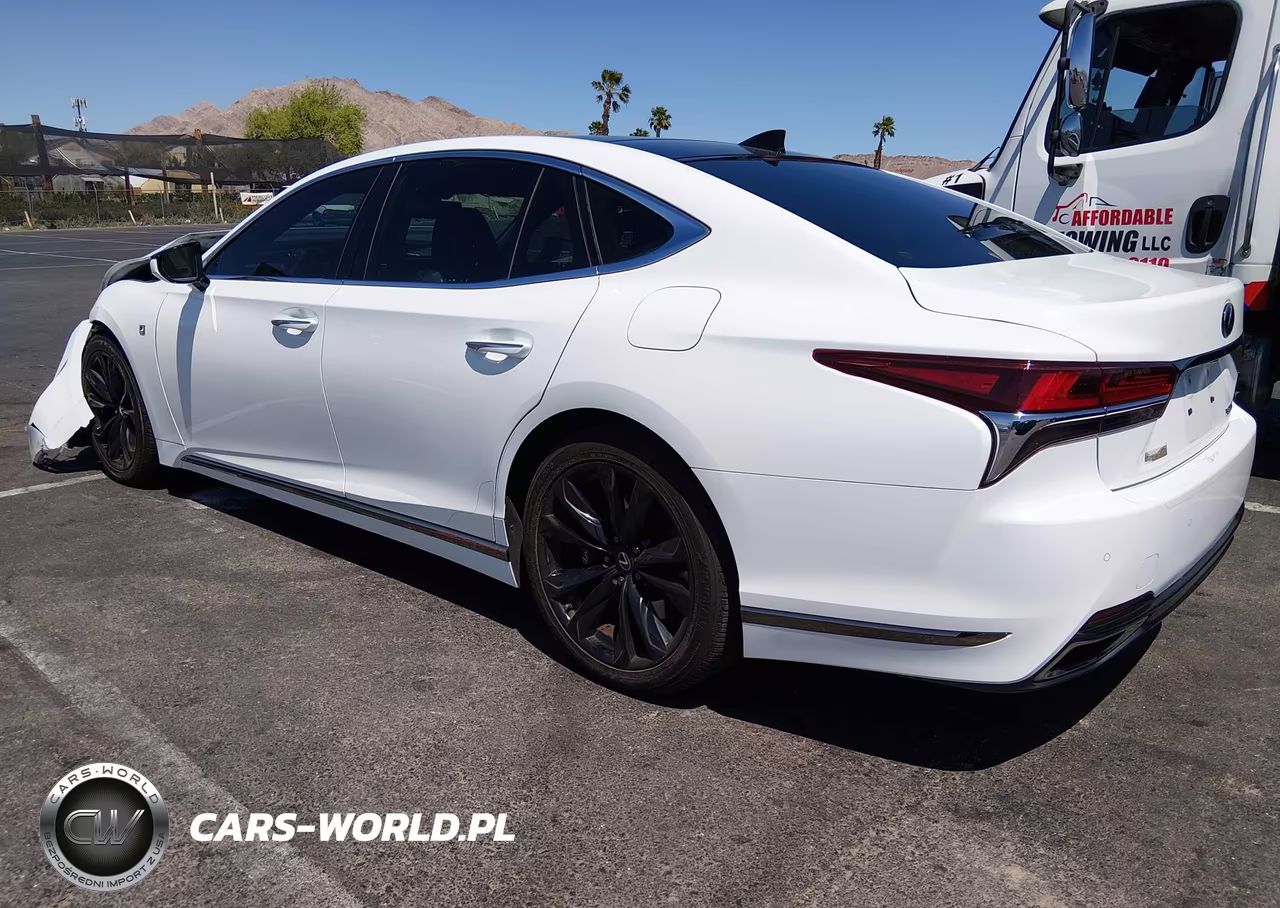 2018 Lexus Ls 500 F Sport VIN:JTHB51FF1J5000331 - 3