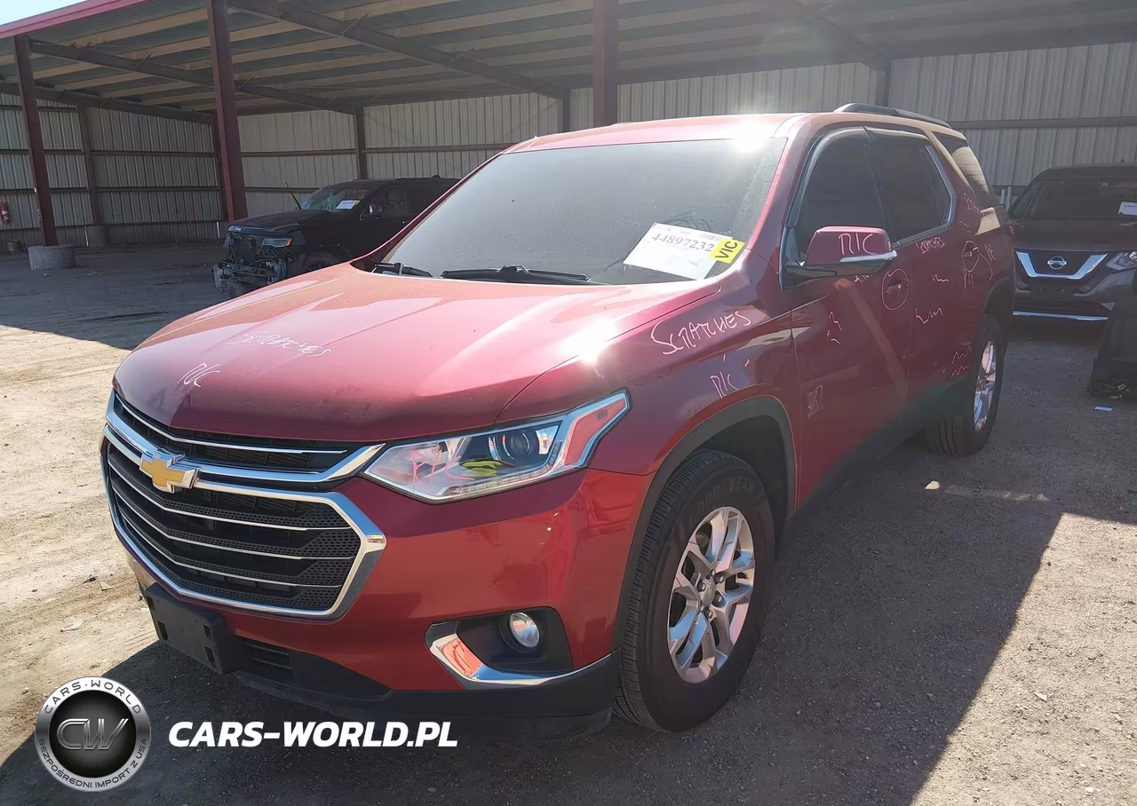2020 Chevrolet Traverse Awd Lt Cloth VIN:1GNEVGKWXLJ250451 - 2