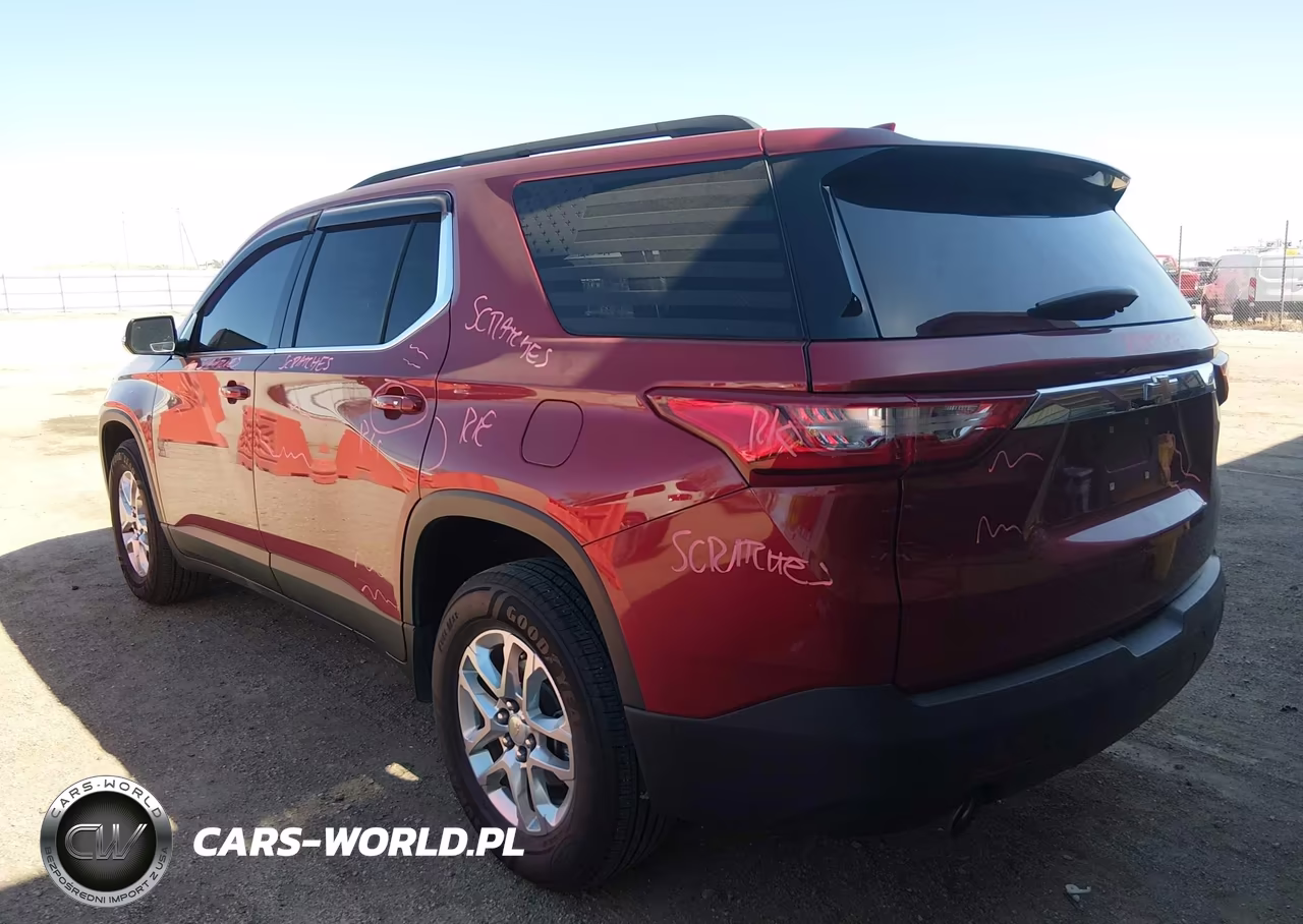 2020 Chevrolet Traverse Awd Lt Cloth VIN:1GNEVGKWXLJ250451 - 3