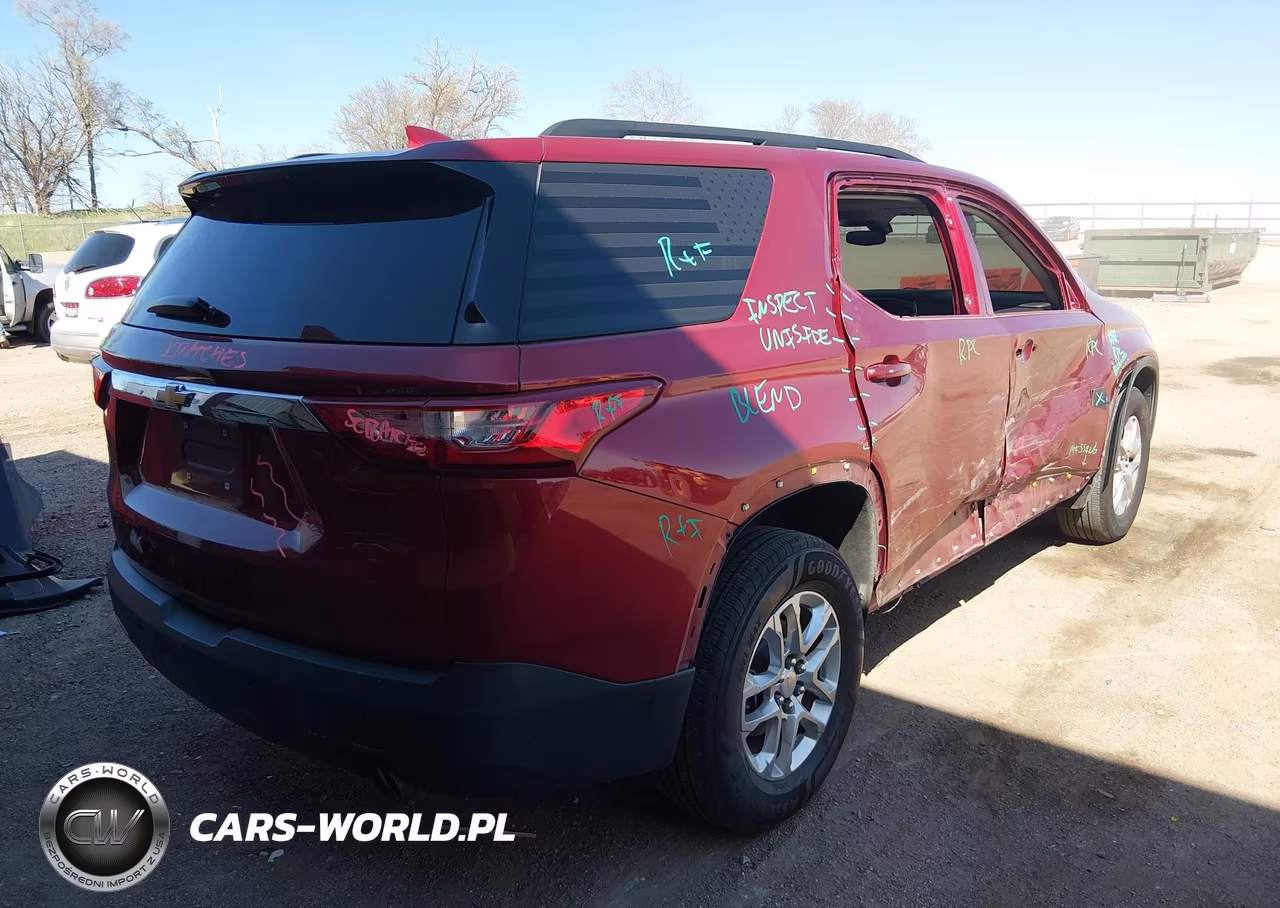 2020 Chevrolet Traverse Awd Lt Cloth VIN:1GNEVGKWXLJ250451 - 4