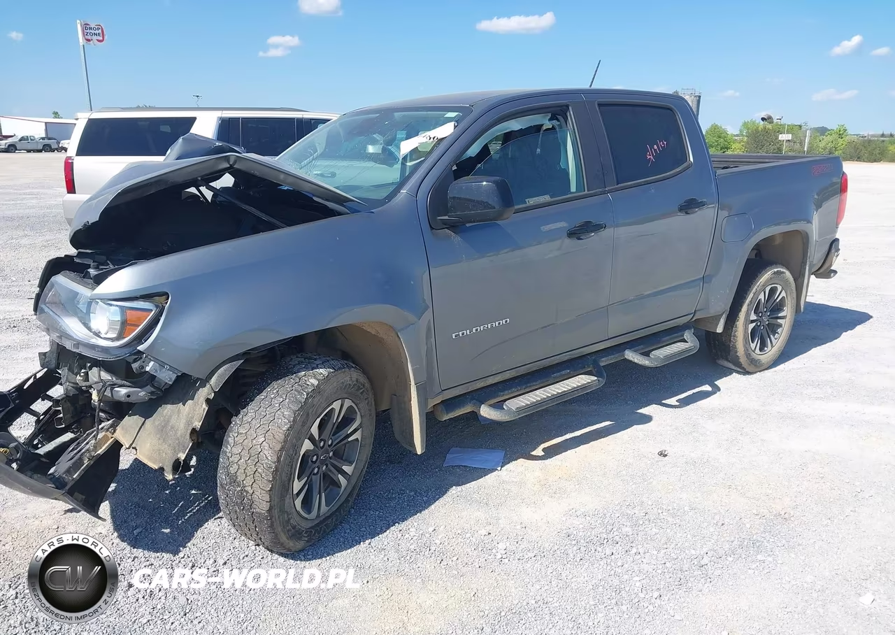 2022 Chevrolet Colorado 4Wd Short Box Z71 VIN:1GCGTDENXN1114106 - 2