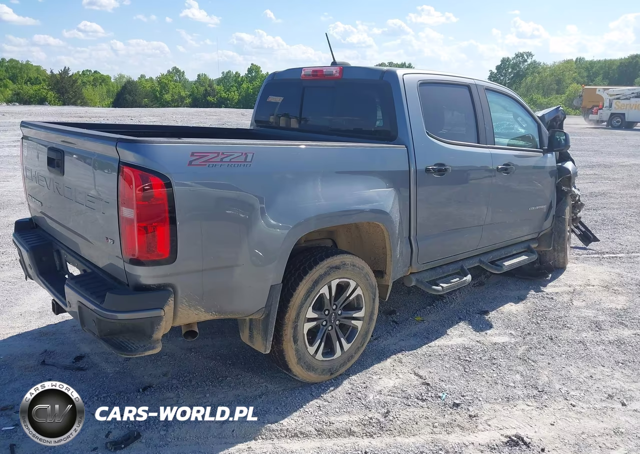 2022 Chevrolet Colorado 4Wd Short Box Z71 VIN:1GCGTDENXN1114106 - 4
