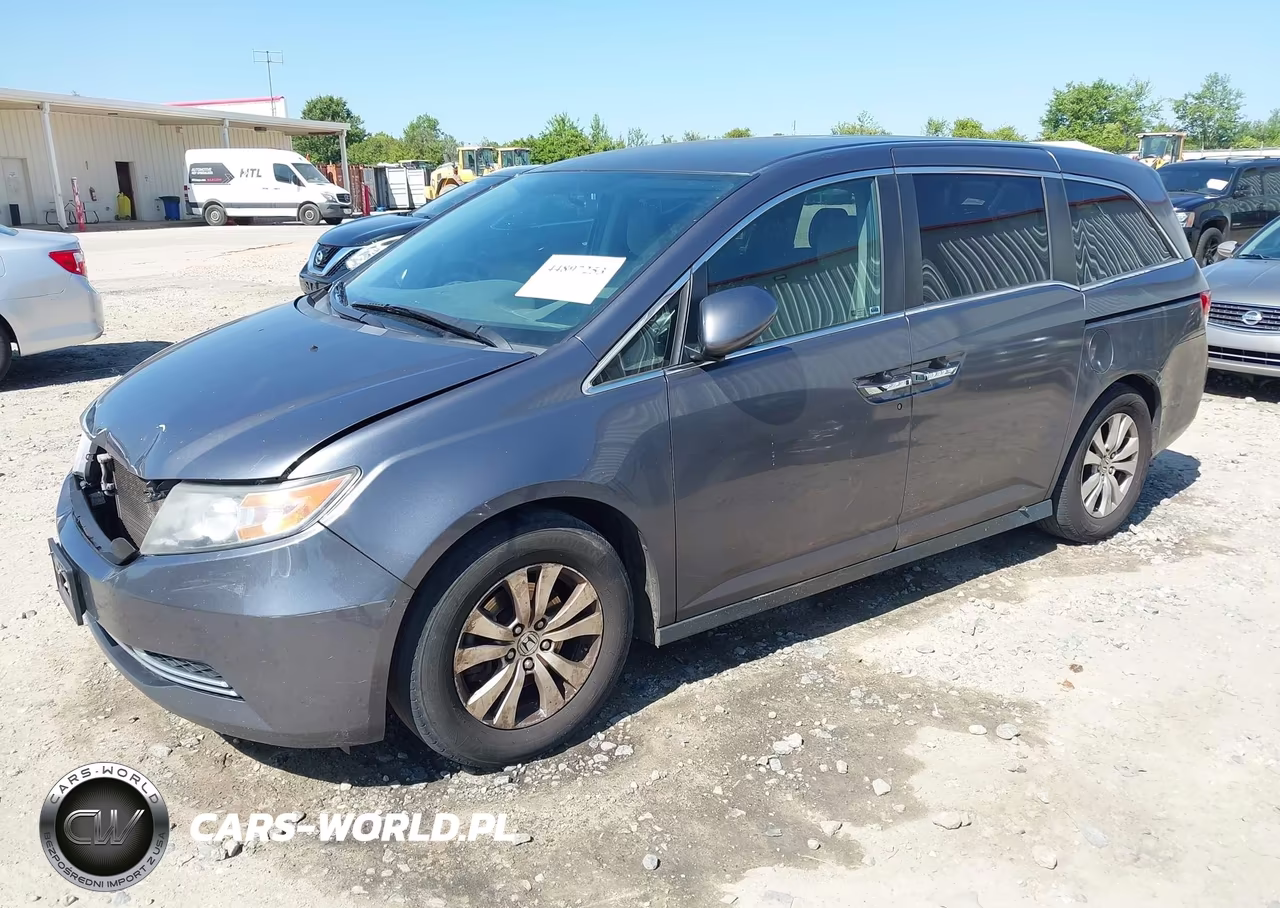 2016 Honda Odyssey Se VIN:5FNRL5H38GB141825 - 2