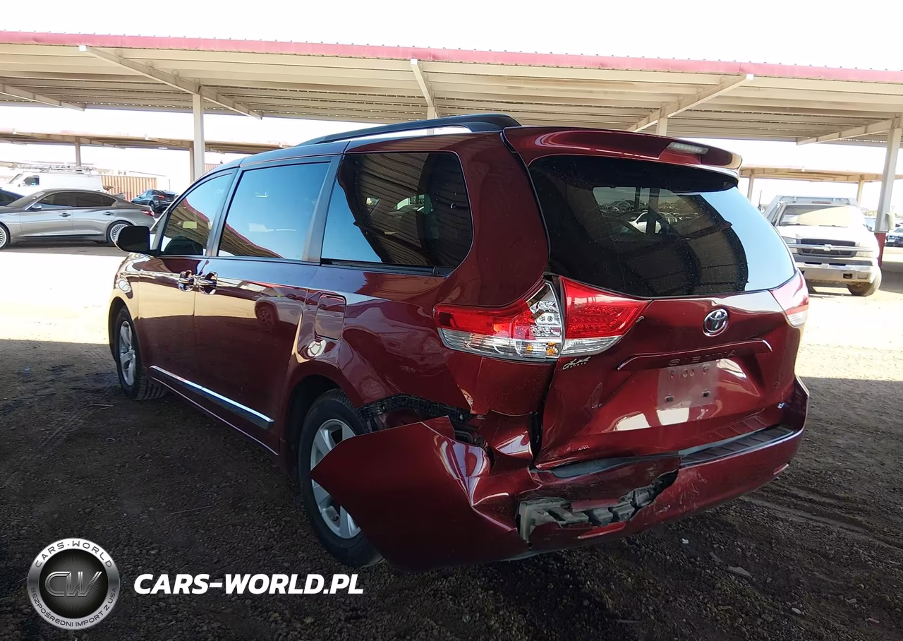 2012 Toyota Sienna Le V6 8 Passenger VIN:5TDKK3DC8CS187806 - 3