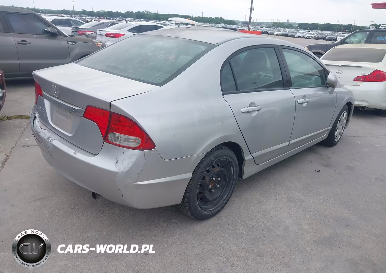 2011 Honda Civic Lx VIN:2HGFA1F57BH505100 - 4