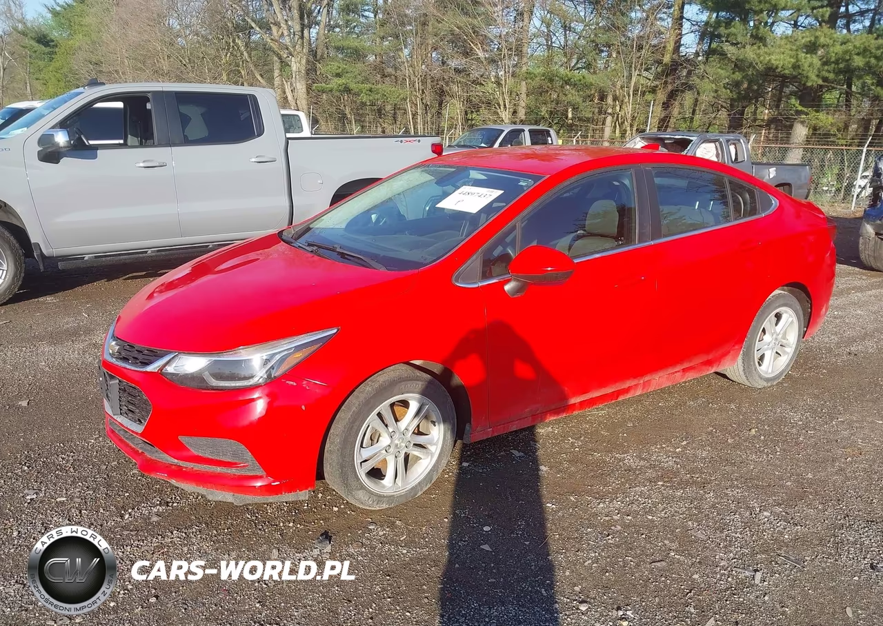 2017 Chevrolet Cruze Lt Auto VIN:1G1BE5SM7H7178345 - 2