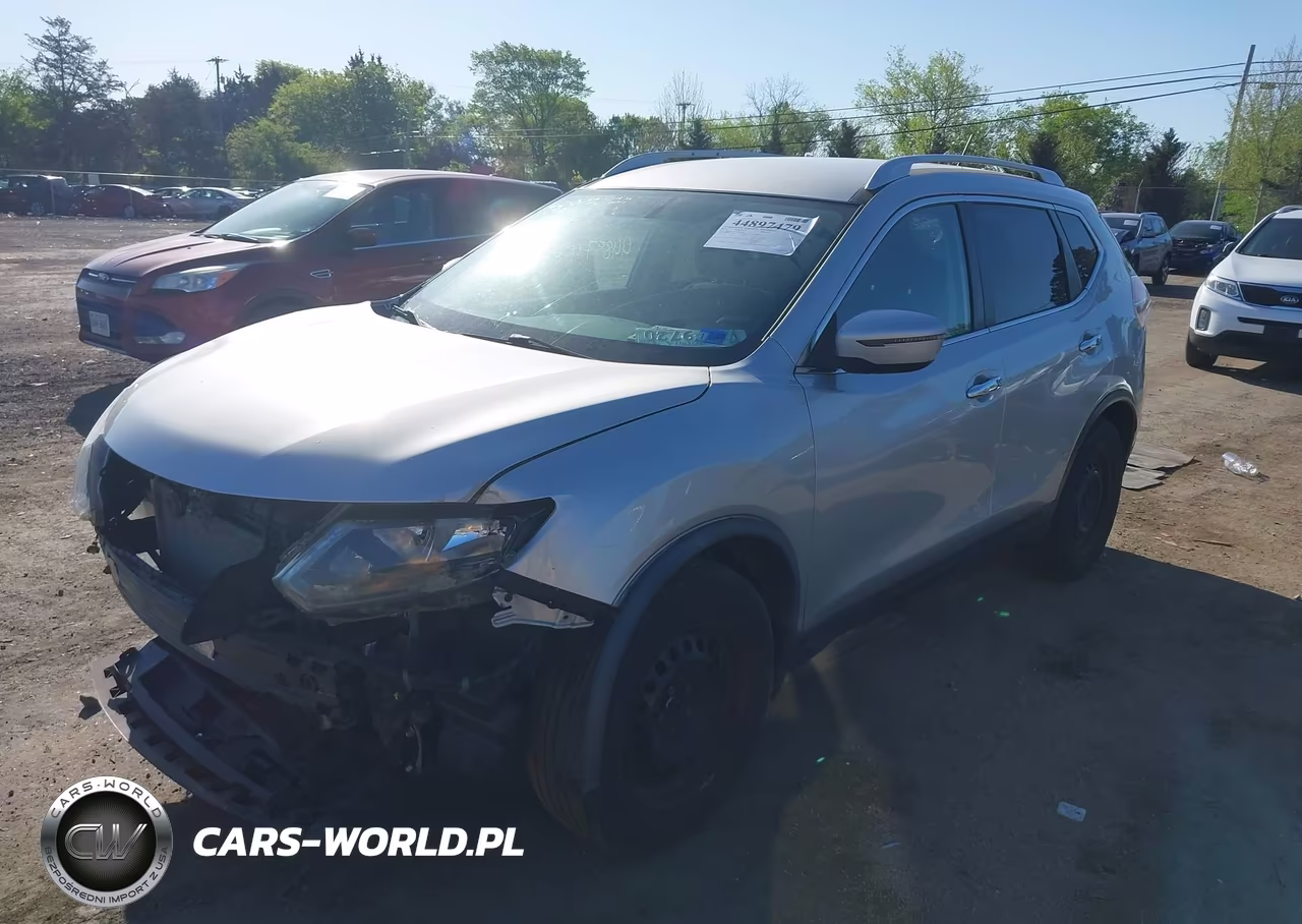 2016 Nissan Rogue S VIN:JN8AT2MTXGW010462 - 2