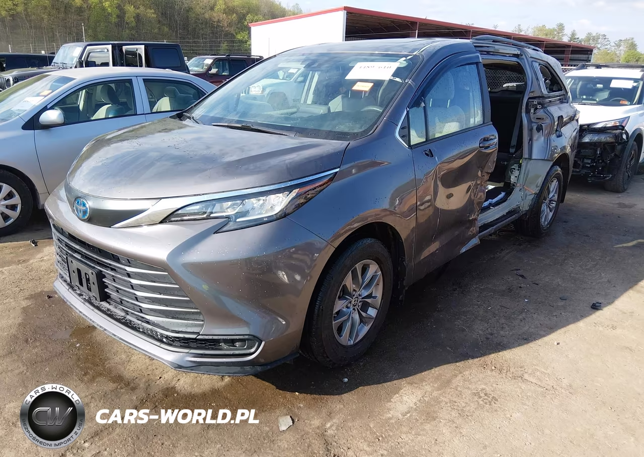 2022 Toyota Sienna Le VIN:5TDBSKFC0NS040907 - 2