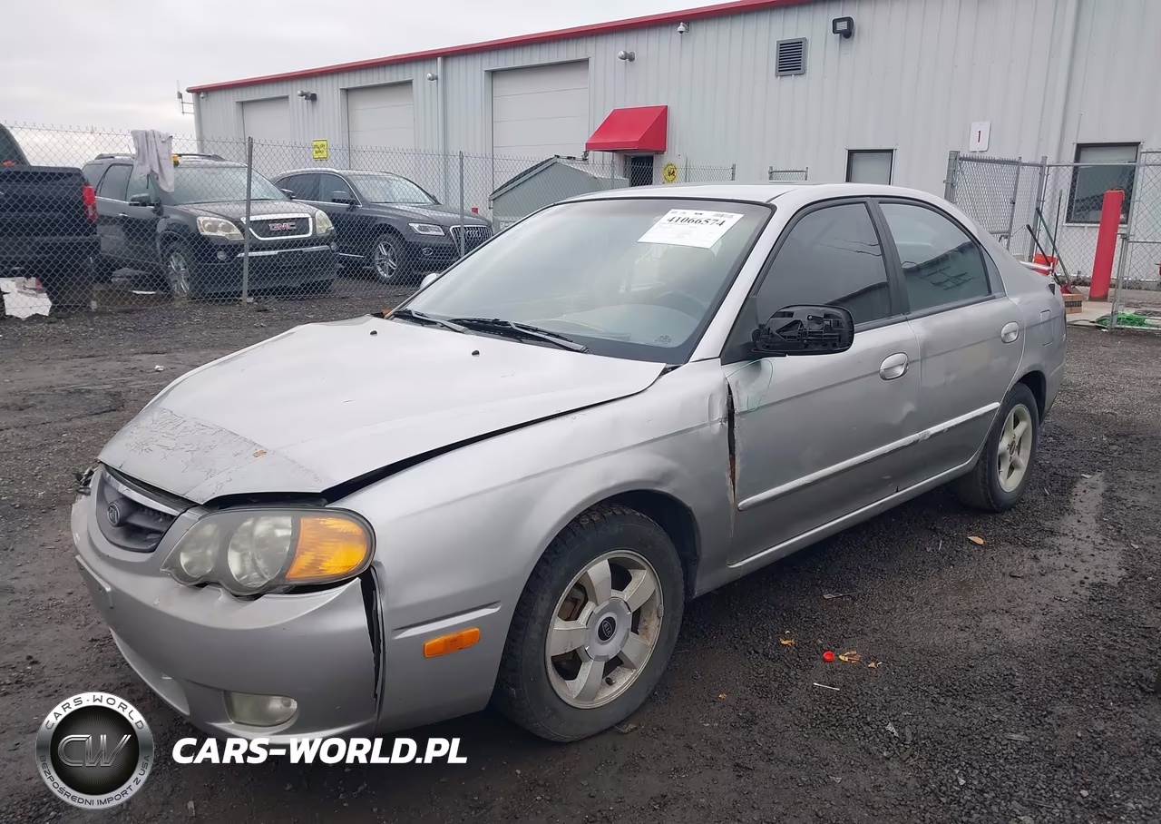 2004 Kia Spectra Gs-Gsx VIN:KNAFB161545140139 - 2