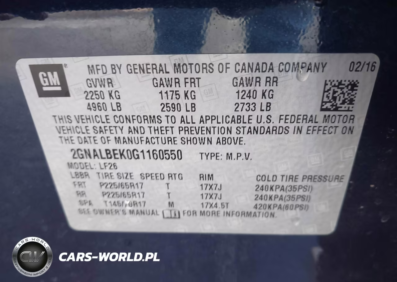 2016 Chevrolet Equinox Ls VIN:2GNALBEK0G1160550 - 9