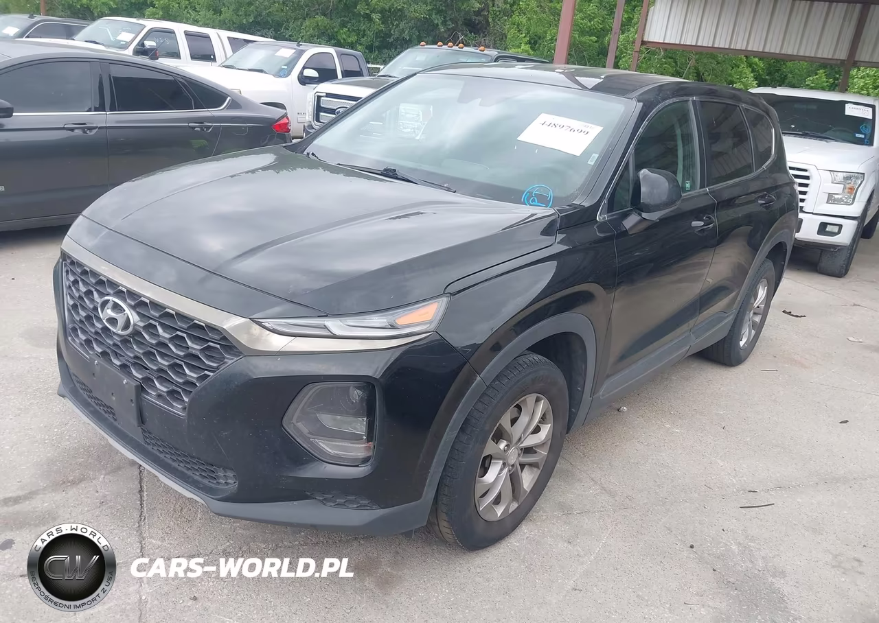 2019 Hyundai Santa Fe Se VIN:5NMS2CADXKH115312 - 2