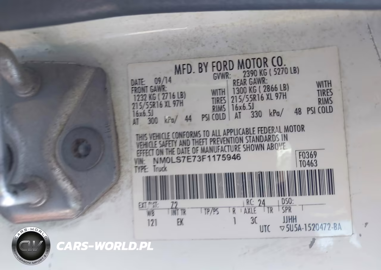 2015 Ford Transit Connect Xl VIN:NM0LS7E73F1175946 - 9