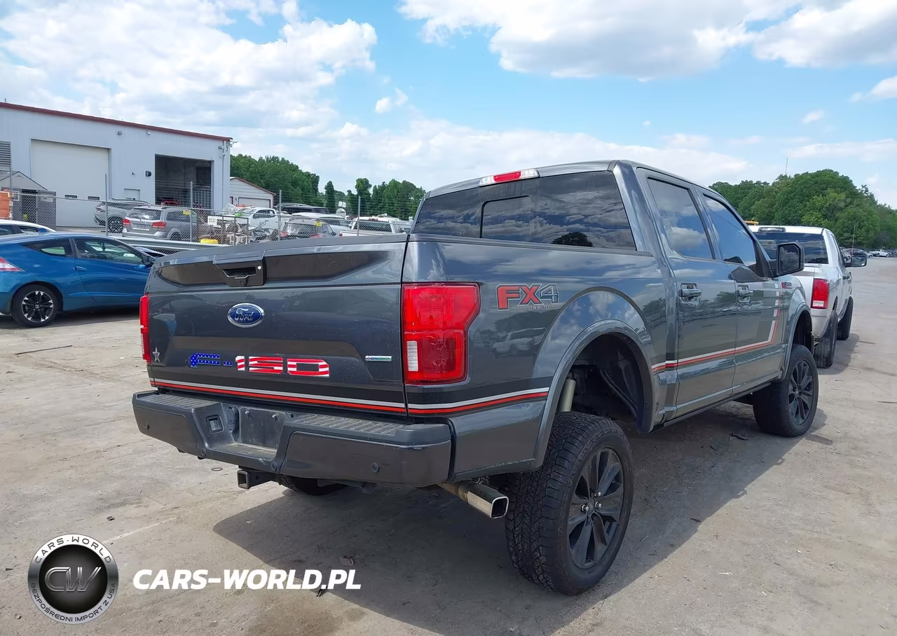 2019 Ford F-150 Lariat VIN:1FTEW1E43KFC80471 - 4