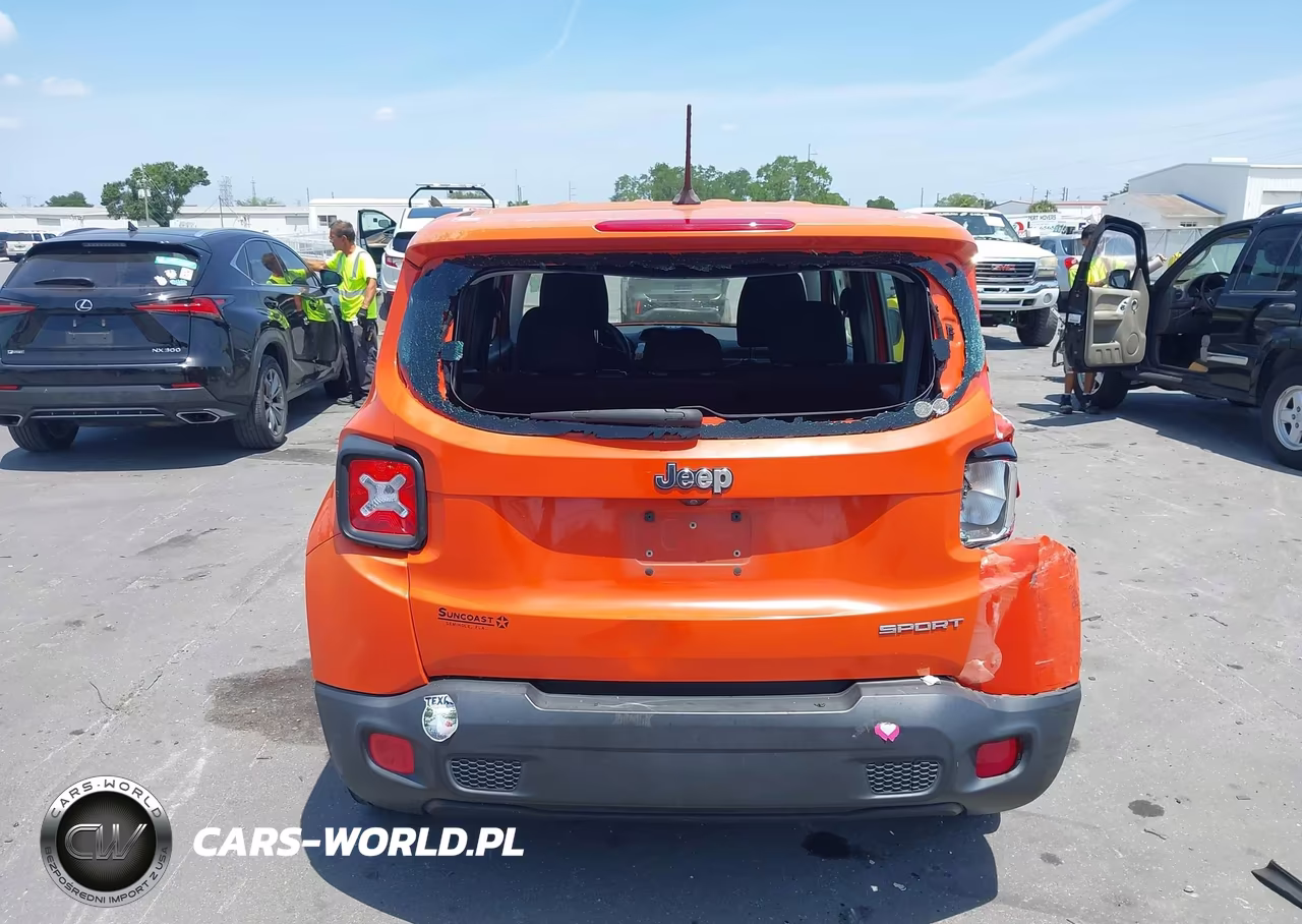 2015 Jeep Renegade Sport VIN:ZACCJAAT9FPB87895 - 16