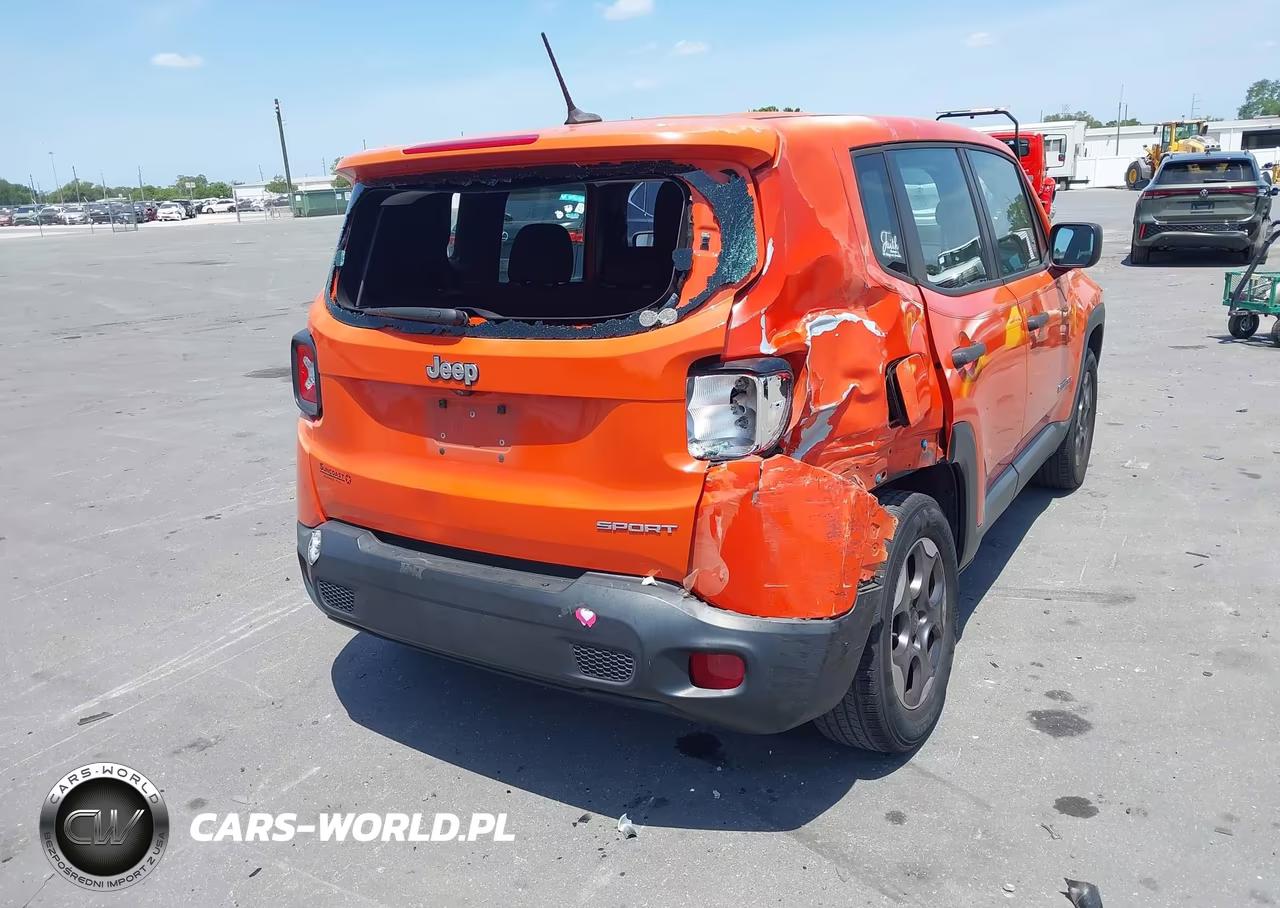2015 Jeep Renegade Sport VIN:ZACCJAAT9FPB87895 - 4