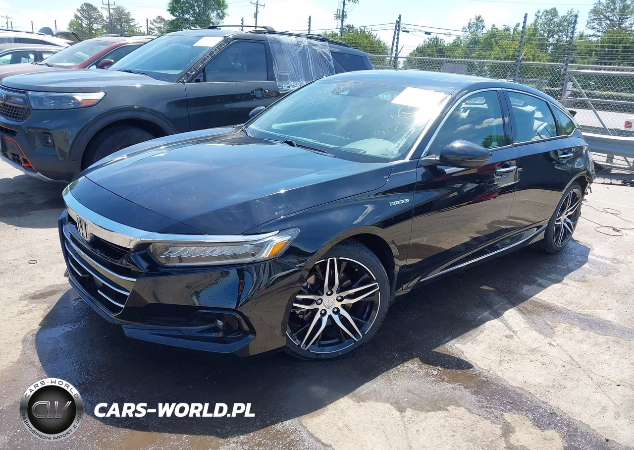 2021 Honda Accord Hybrid Touring VIN:1HGCV3F92MA004591 - 2
