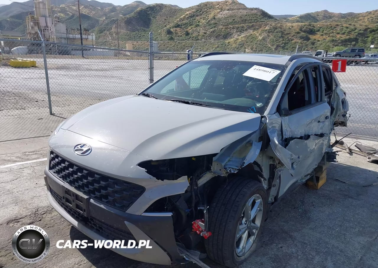 2022 Hyundai Kona Sel VIN:KM8K3CAB9NU916592 - 2