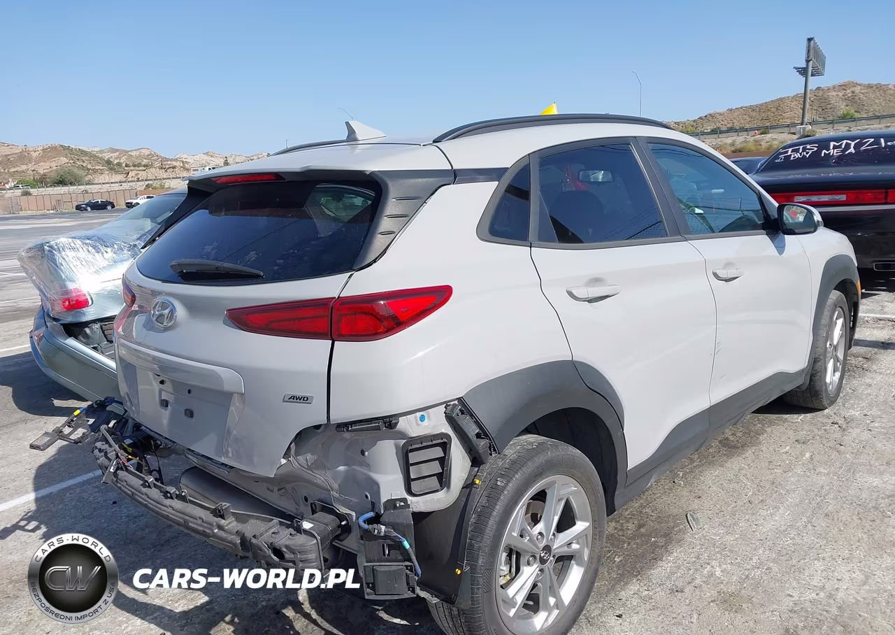 2022 Hyundai Kona Sel VIN:KM8K3CAB9NU916592 - 4