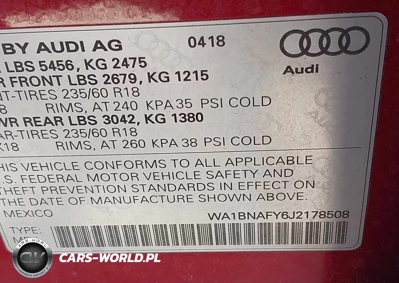 2018 Audi Q5 2.0T Premium-2.0T Tech Premium VIN:WA1BNAFY6J2178508 - 9