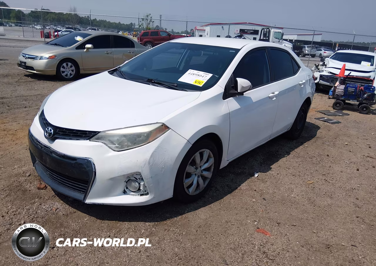 2015 Toyota Corolla S Plus VIN:2T1BURHE2FC422724 - 2