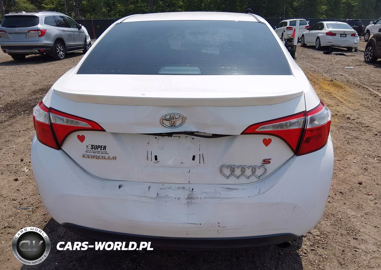 2015 Toyota Corolla S Plus VIN:2T1BURHE2FC422724 - 6