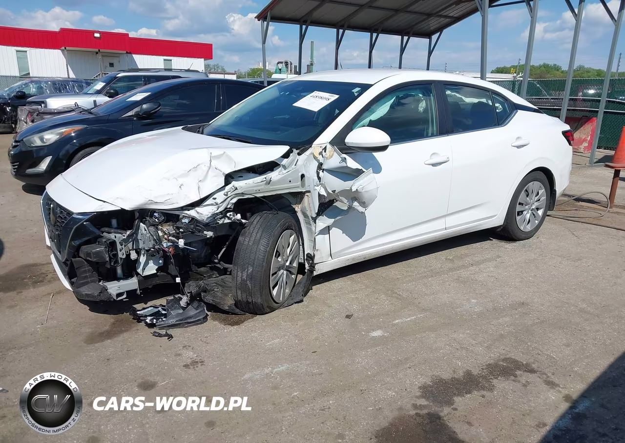 2023 Nissan Sentra S Xtronic Cvt VIN:3N1AB8BV5PY323646 - 2