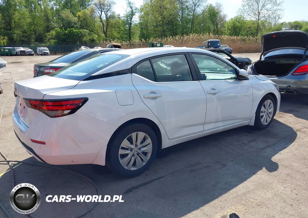 2023 Nissan Sentra S Xtronic Cvt VIN:3N1AB8BV5PY323646 - 4