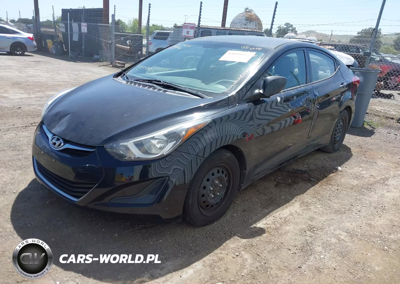 2016 Hyundai Elantra Se VIN:5NPDH4AE0GH714607 - 2
