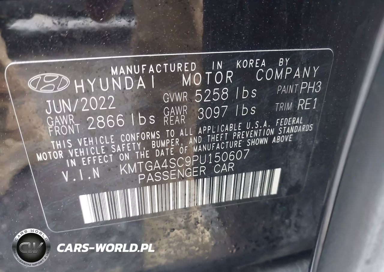 2023 Genesis G80 2.5T Awd VIN:KMTGA4SC9PU150607 - 9