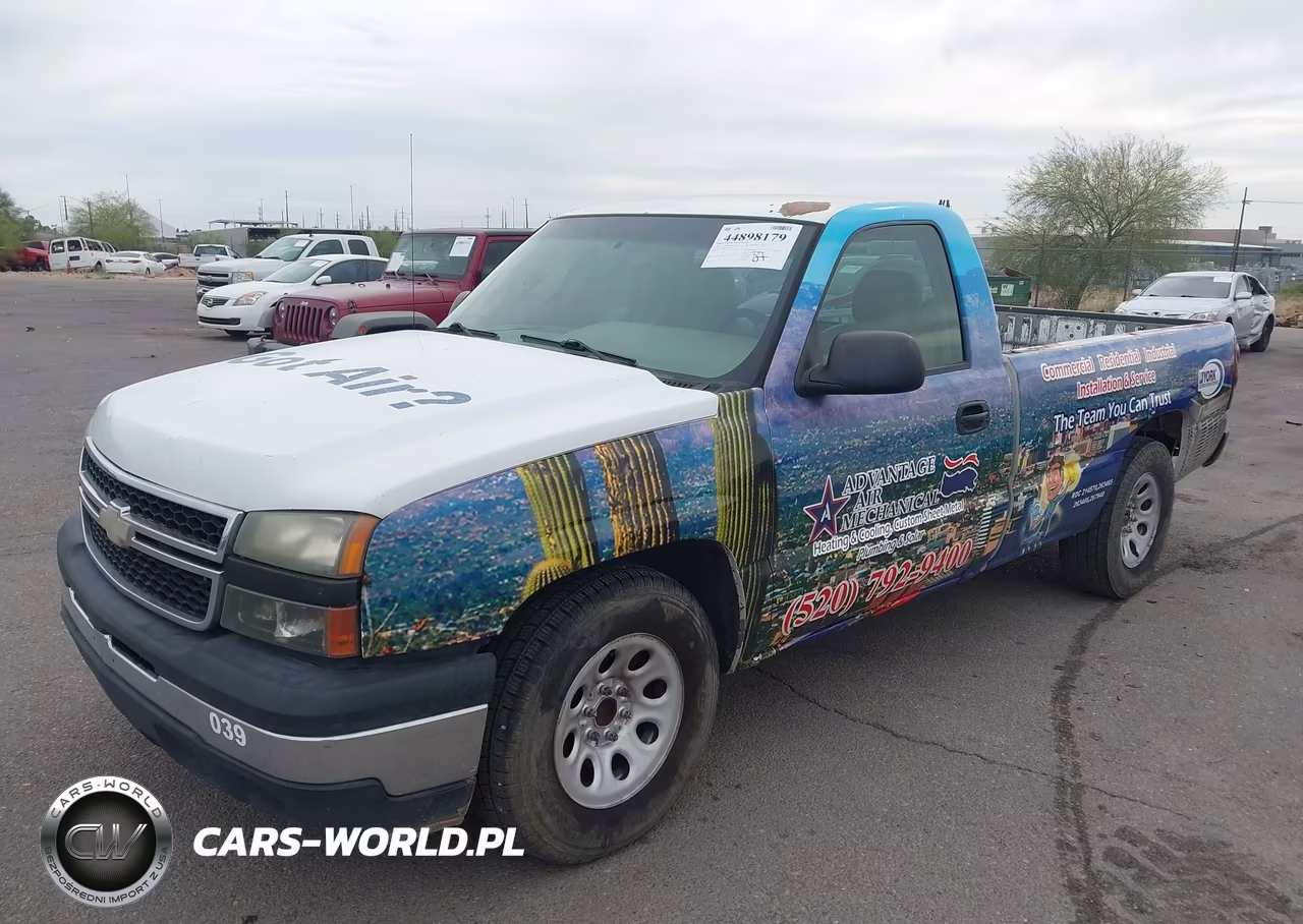 2006 Chevrolet Silverado 1500 Work Truck VIN:3GCEC14V06G251114 - 2